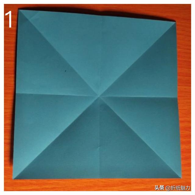 手工折纸花朵简单好看玫瑰花